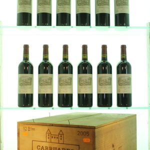 Carruades de Lafite 2005 (12 x 75cl) OWC